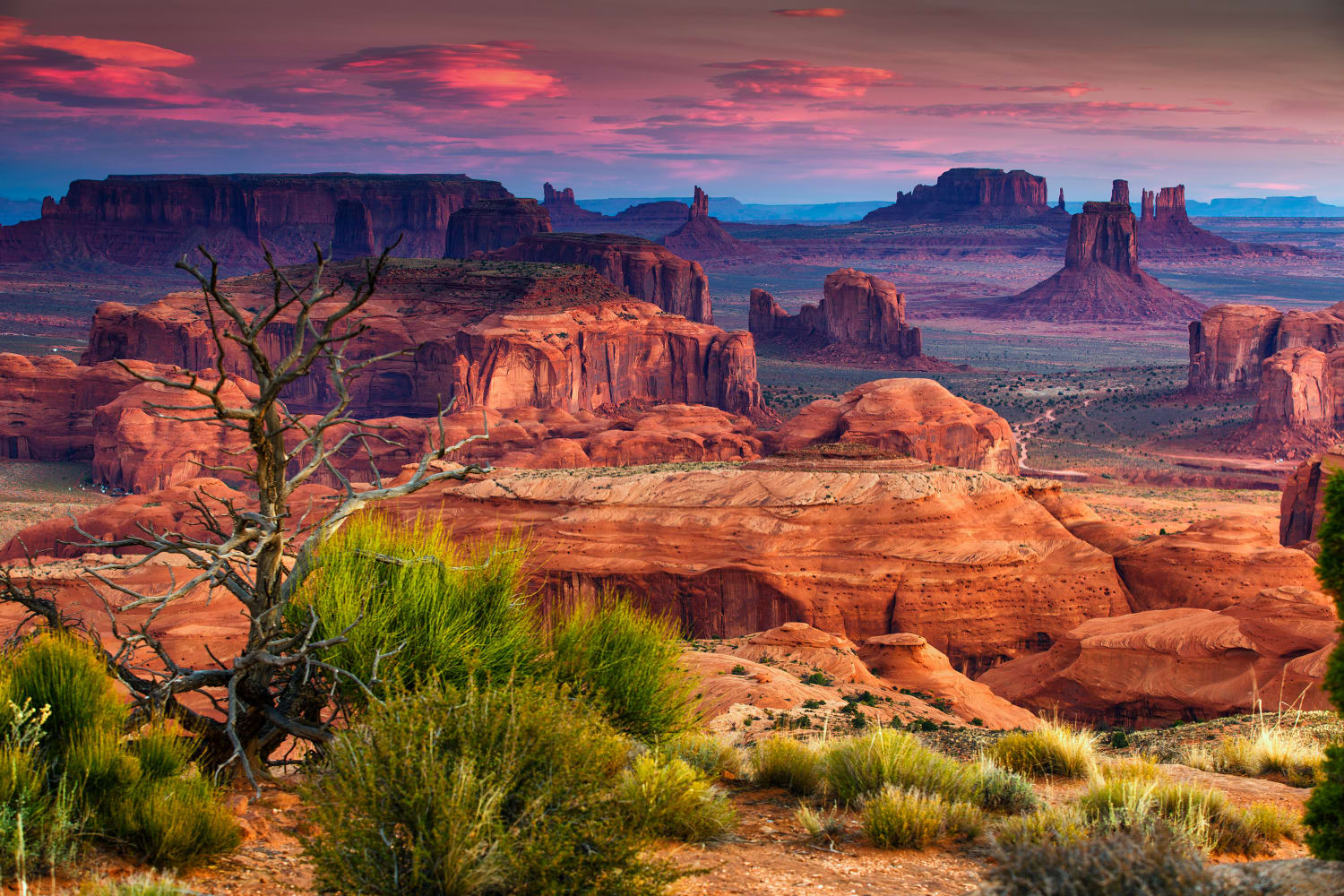 Sunrise In Hunts Mesa