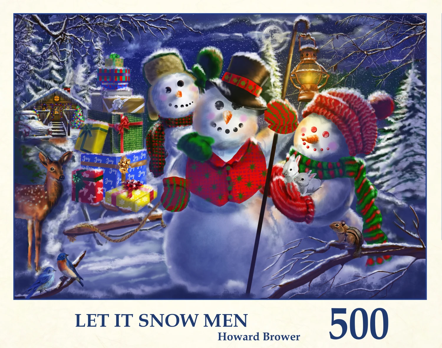 Let It Snow Men Christmas