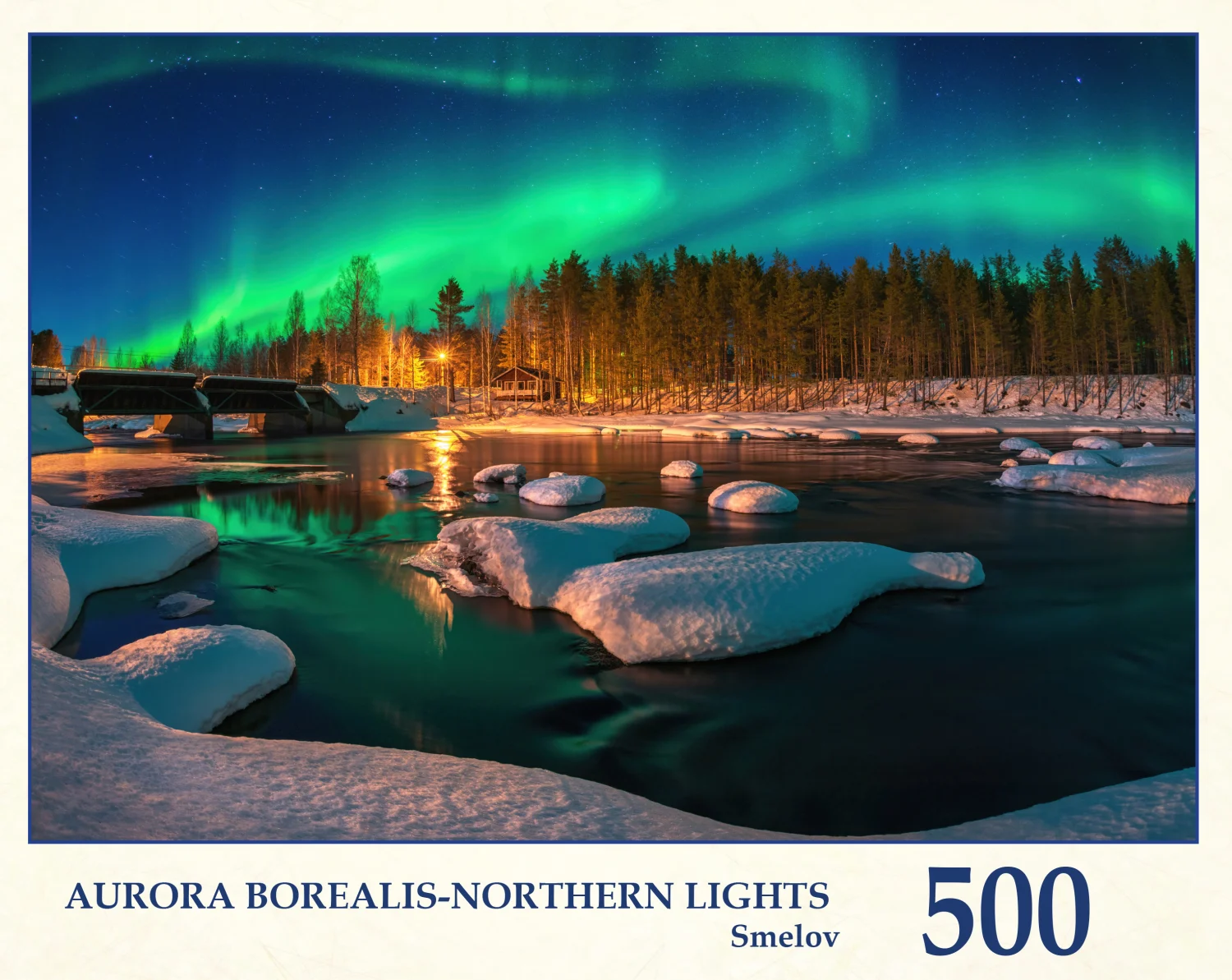 Aurora Borealis-Northern Lights Landscape