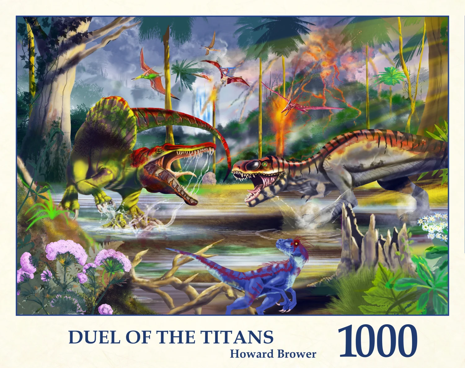 Duel Of The Titans Dinosaurs