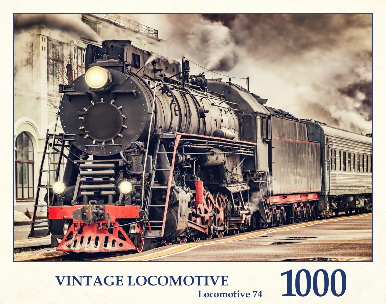 Vintage Locomotive Train