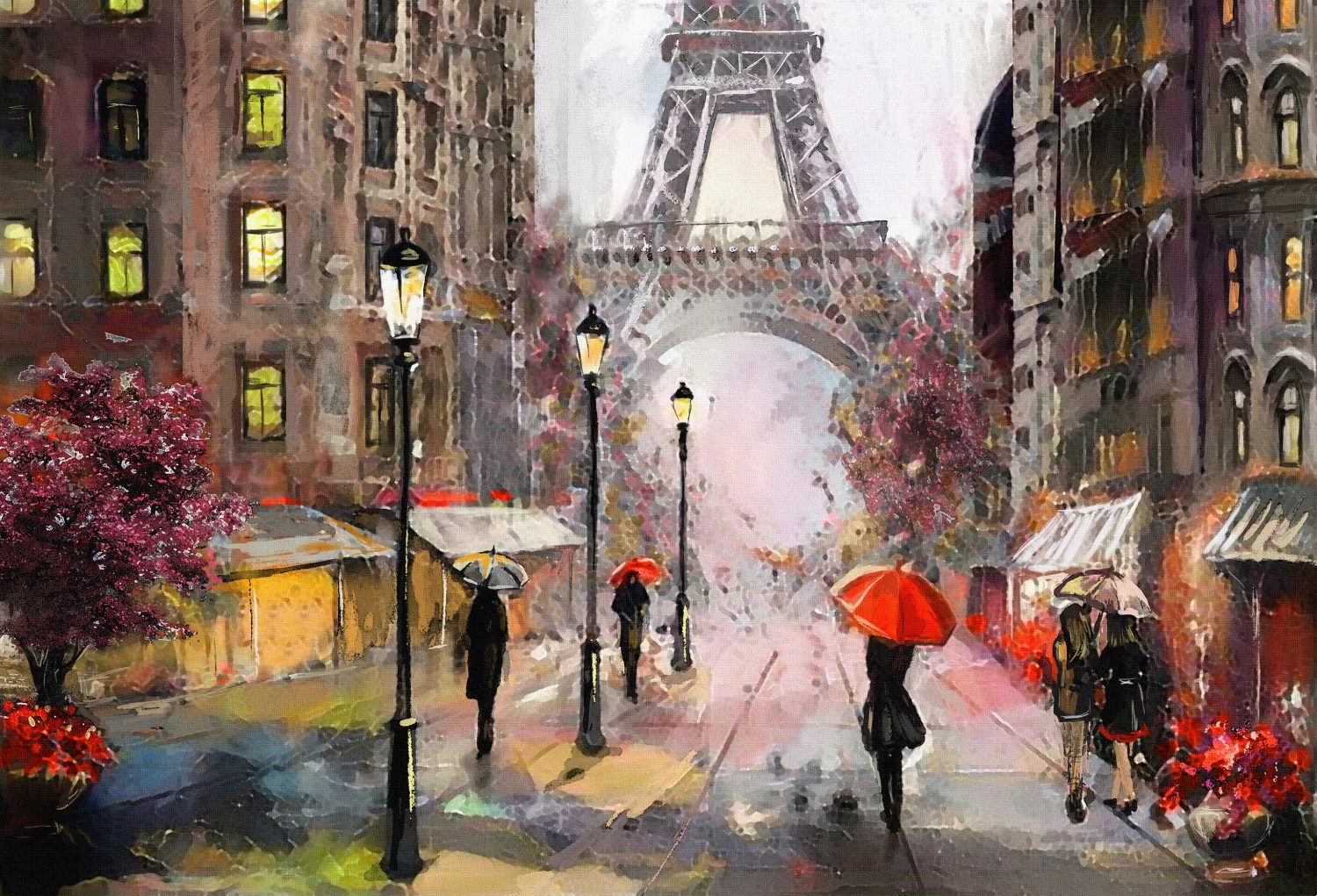 Rainy Day In Paris