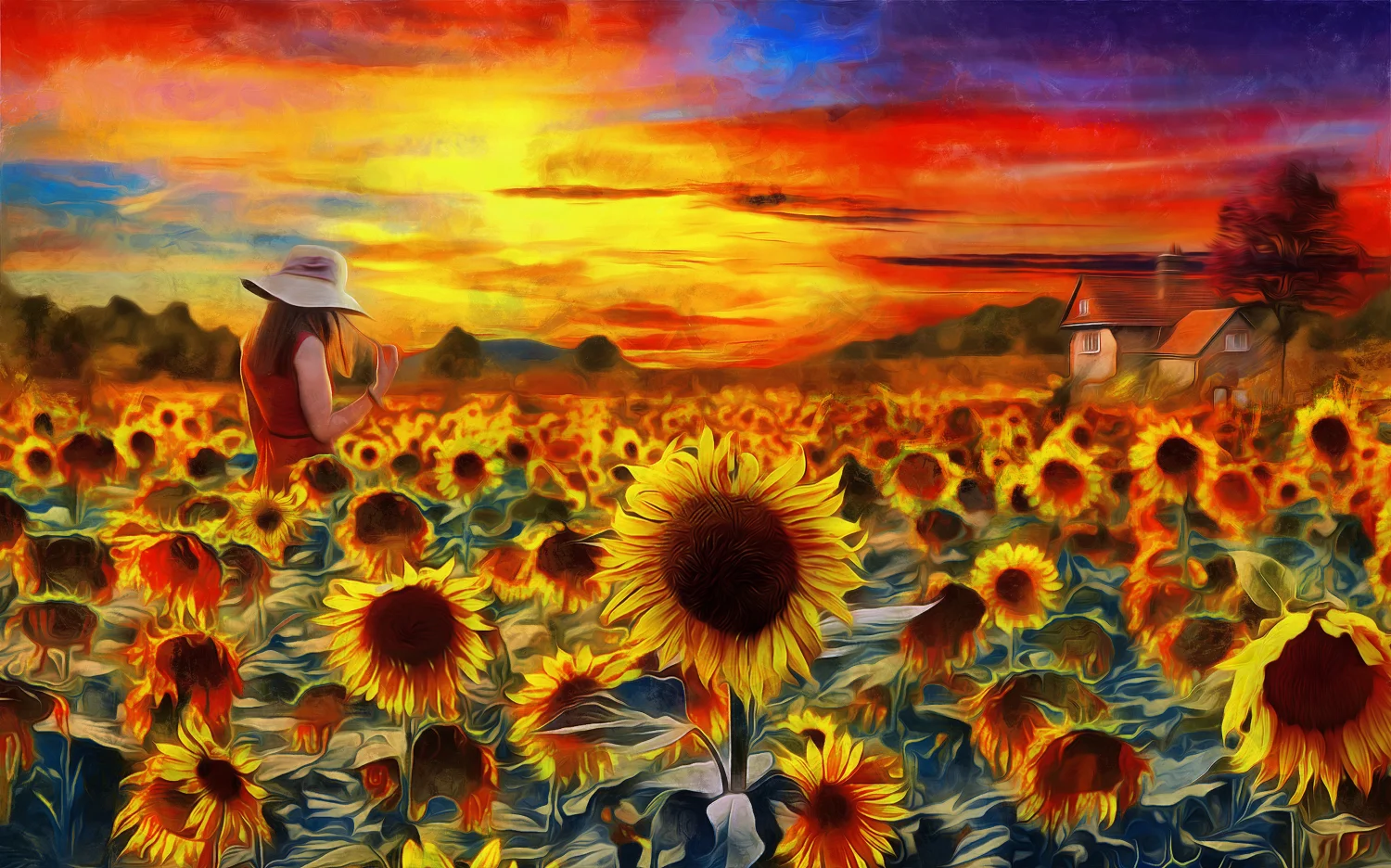Sunflower Fields Forever