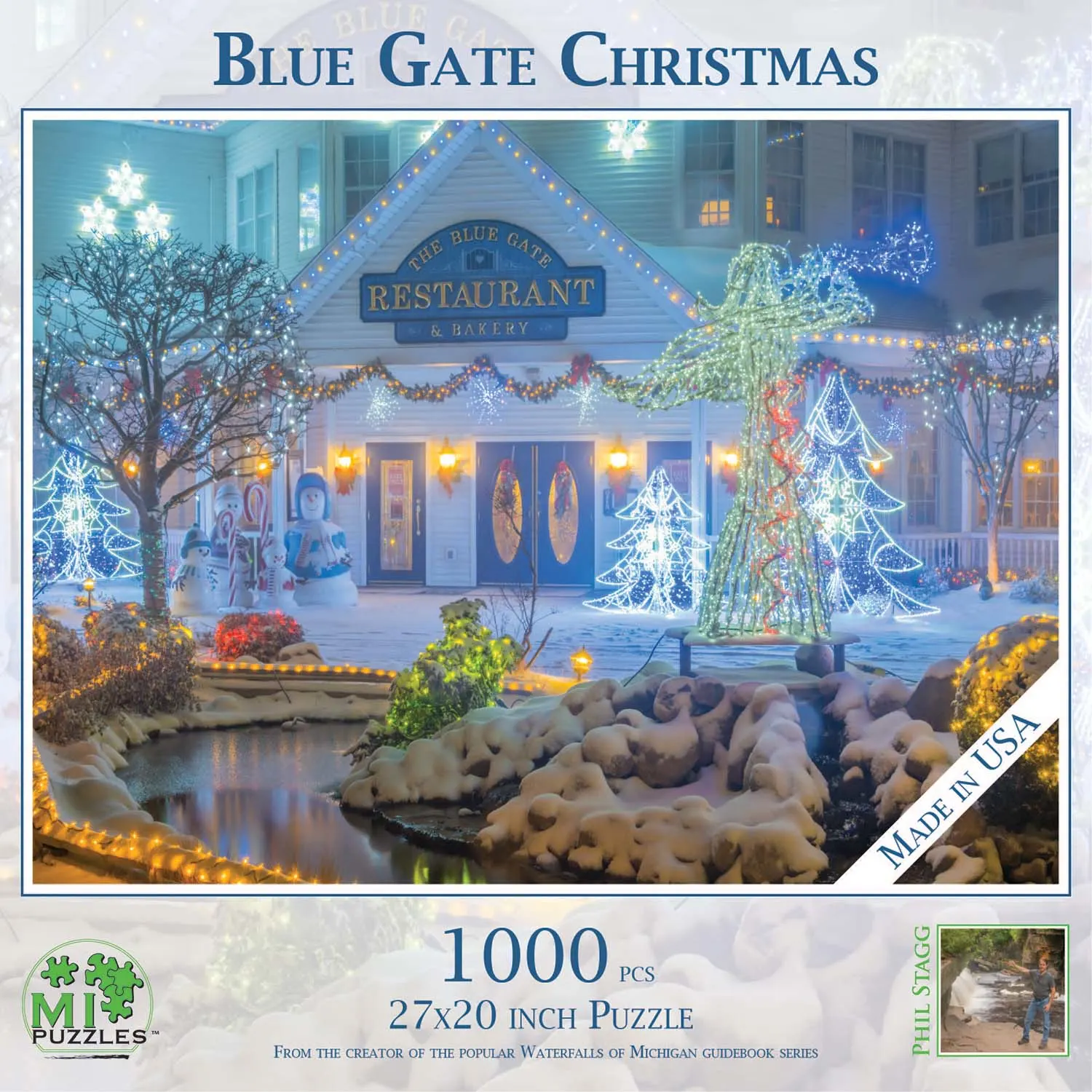 Blue Gate Christmas Winter