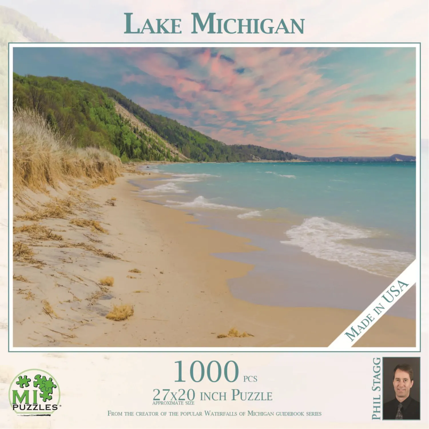 Lake Michigan - 1000 Piece Jigsaw Puzzle by MI Puzzles | Serious Puzzles