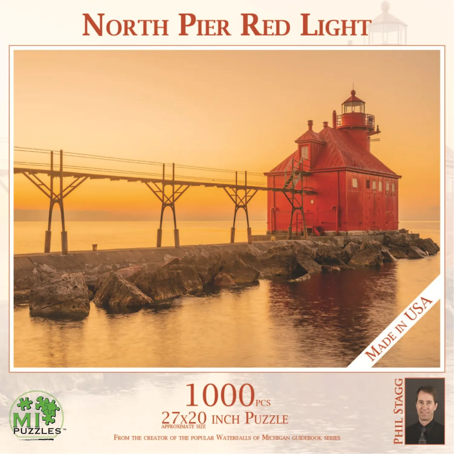 North Pier Red Light Photography