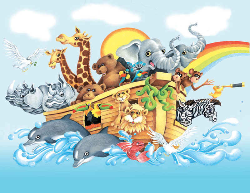 Noah & the Ark Animals Jigsaw Puzzle