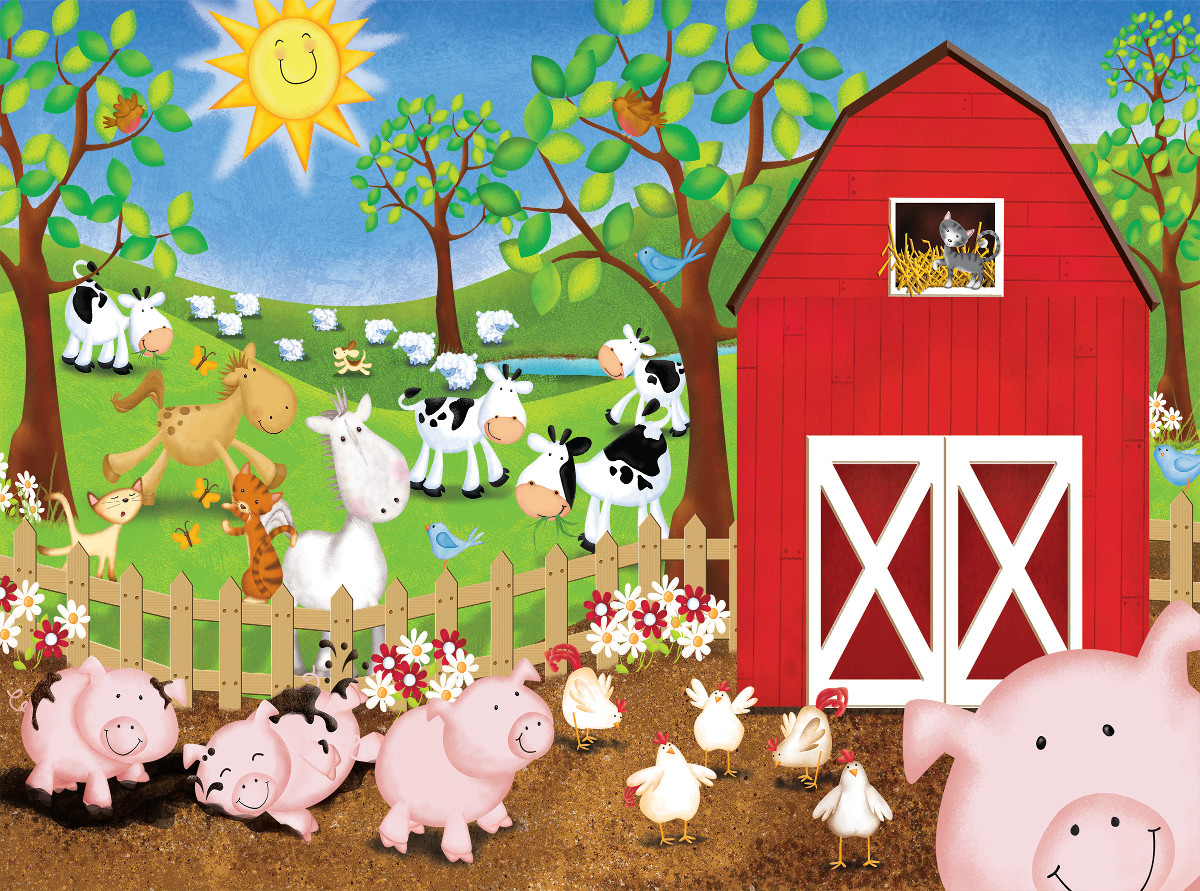 Animal Farm Farm Jigsaw Puzzle