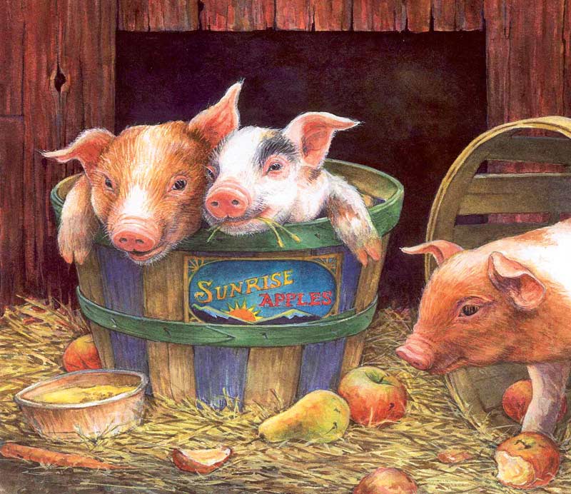 Three Pigs - 200 Farm Animal