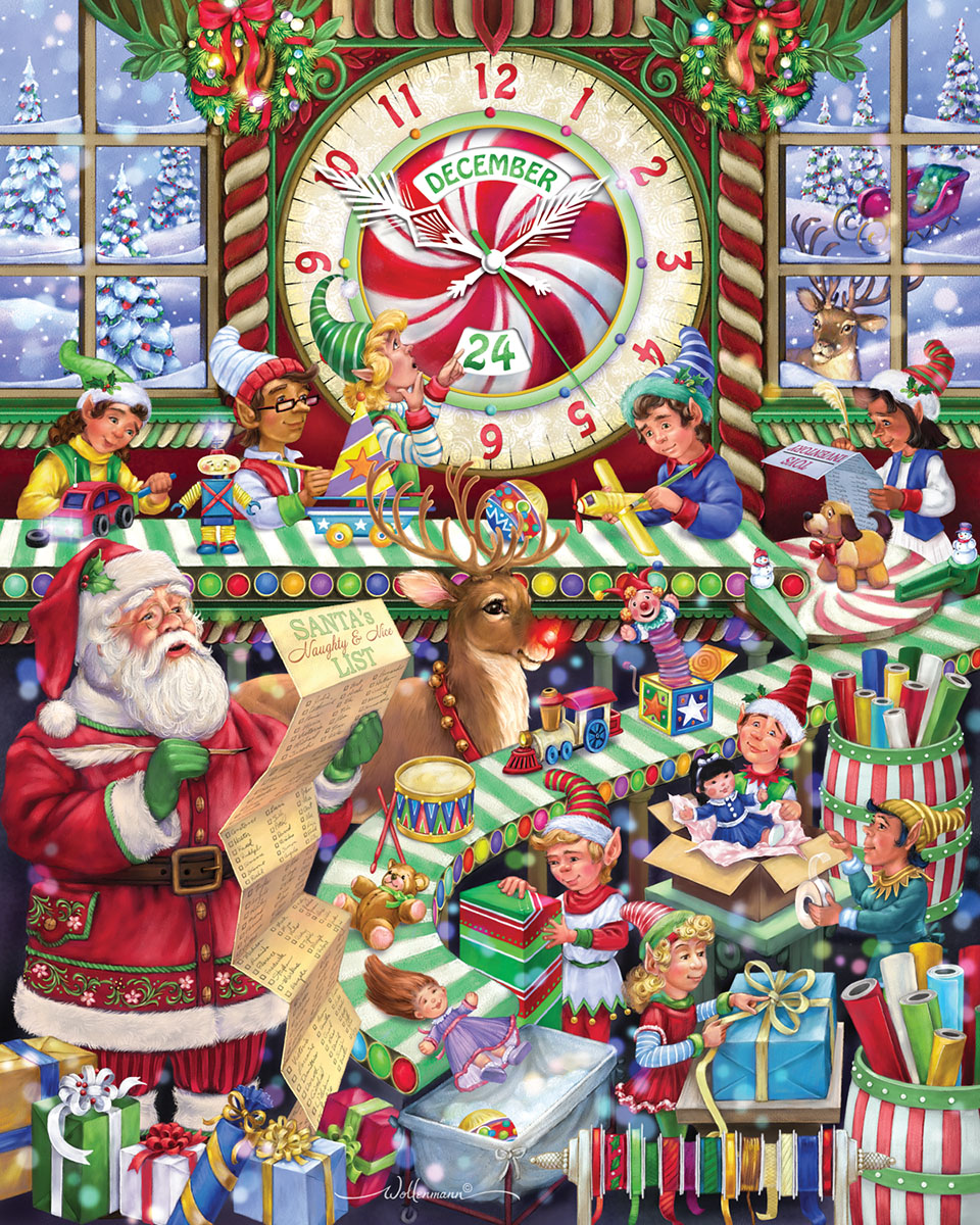 Toyland Christmas Jigsaw Puzzle
