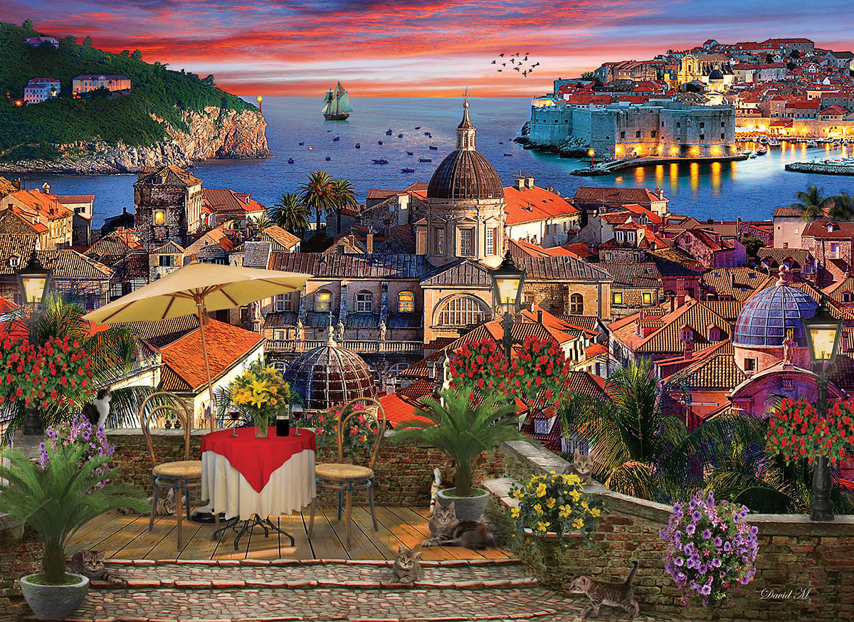 Dubrovnik Landscape Jigsaw Puzzle