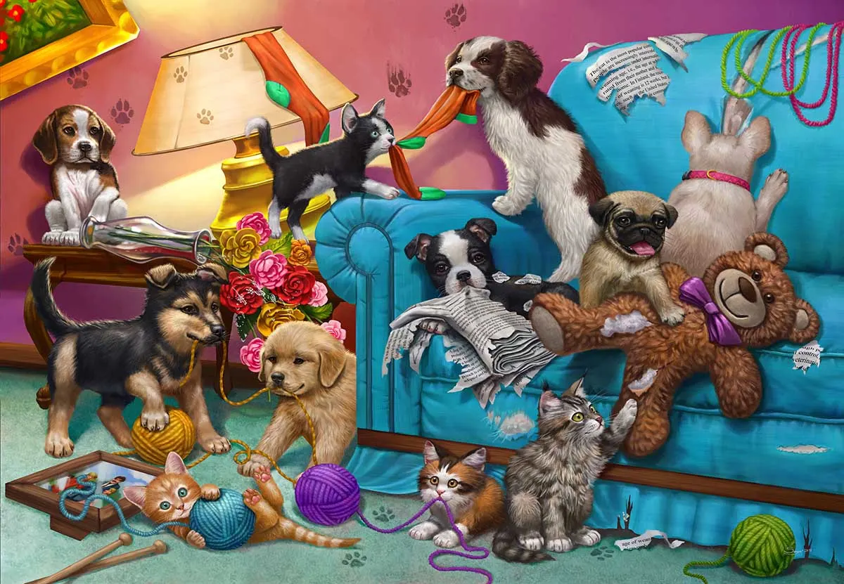 Paws Gone Wild Animals