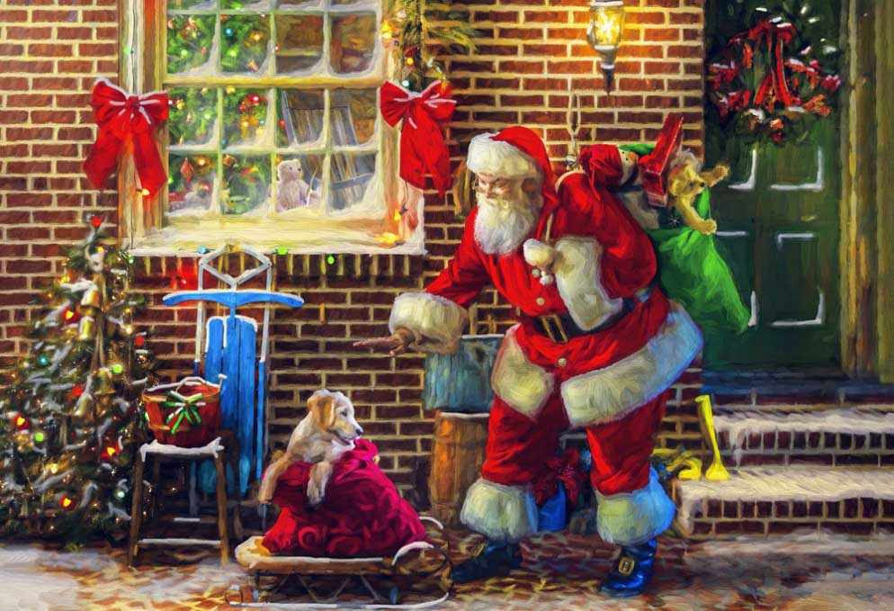 Special Delivery Christmas Jigsaw Puzzle