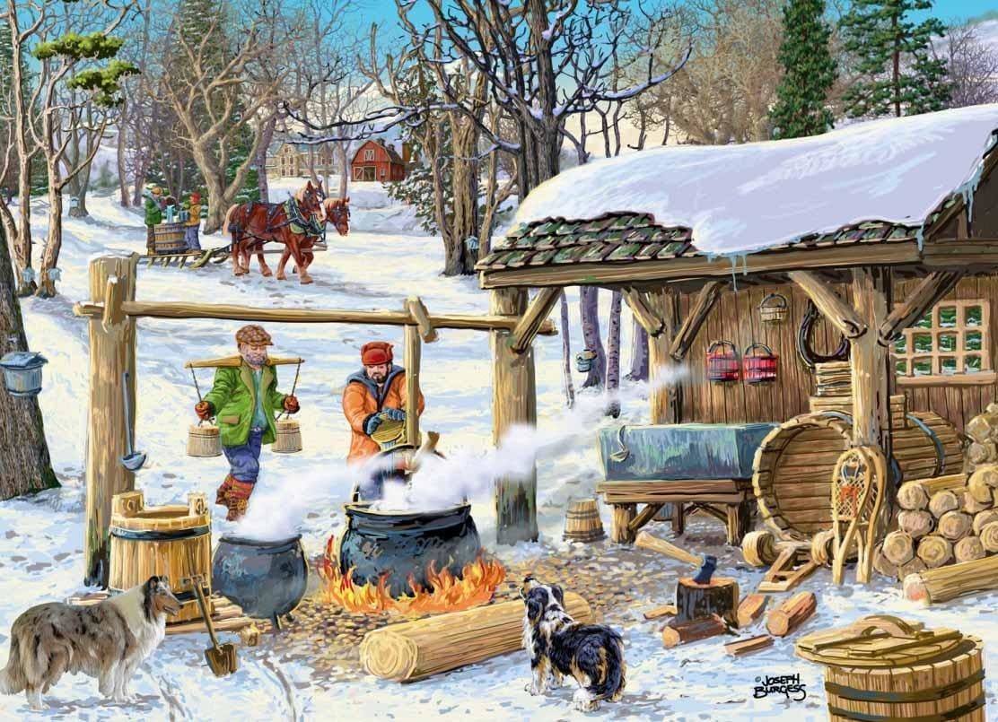 Maple Syrup Time Cabin & Cottage