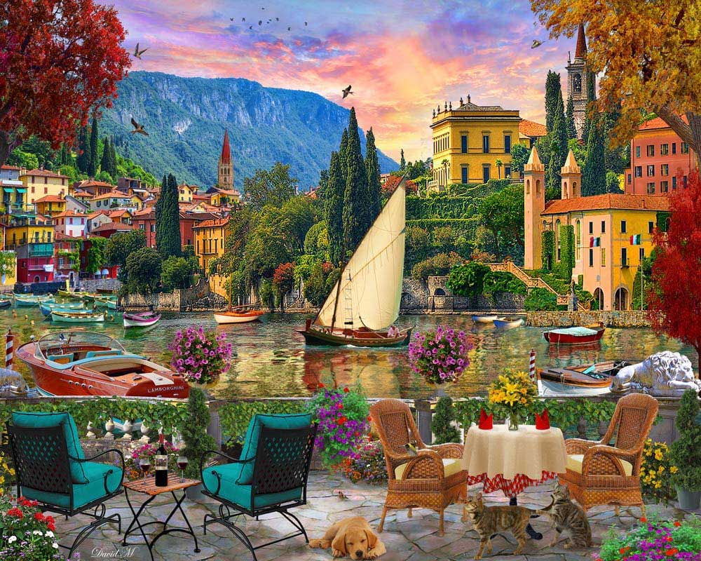 Al Fresco Italy Travel Jigsaw Puzzle
