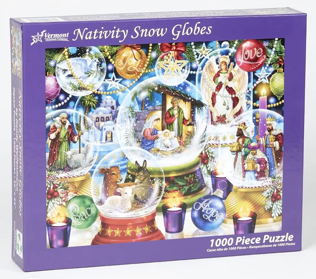 Nativity Snow Globes