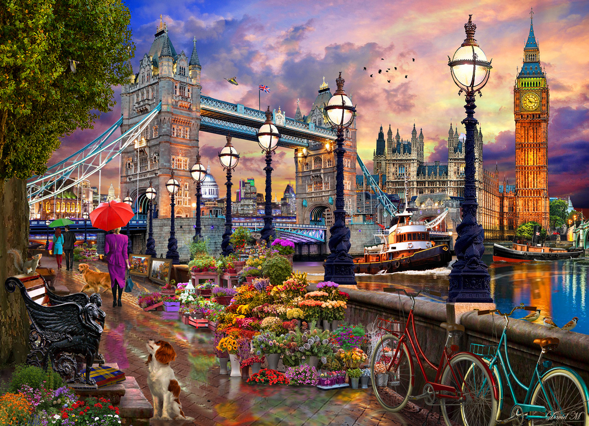 London Promenade     Landmarks & Monuments Jigsaw Puzzle