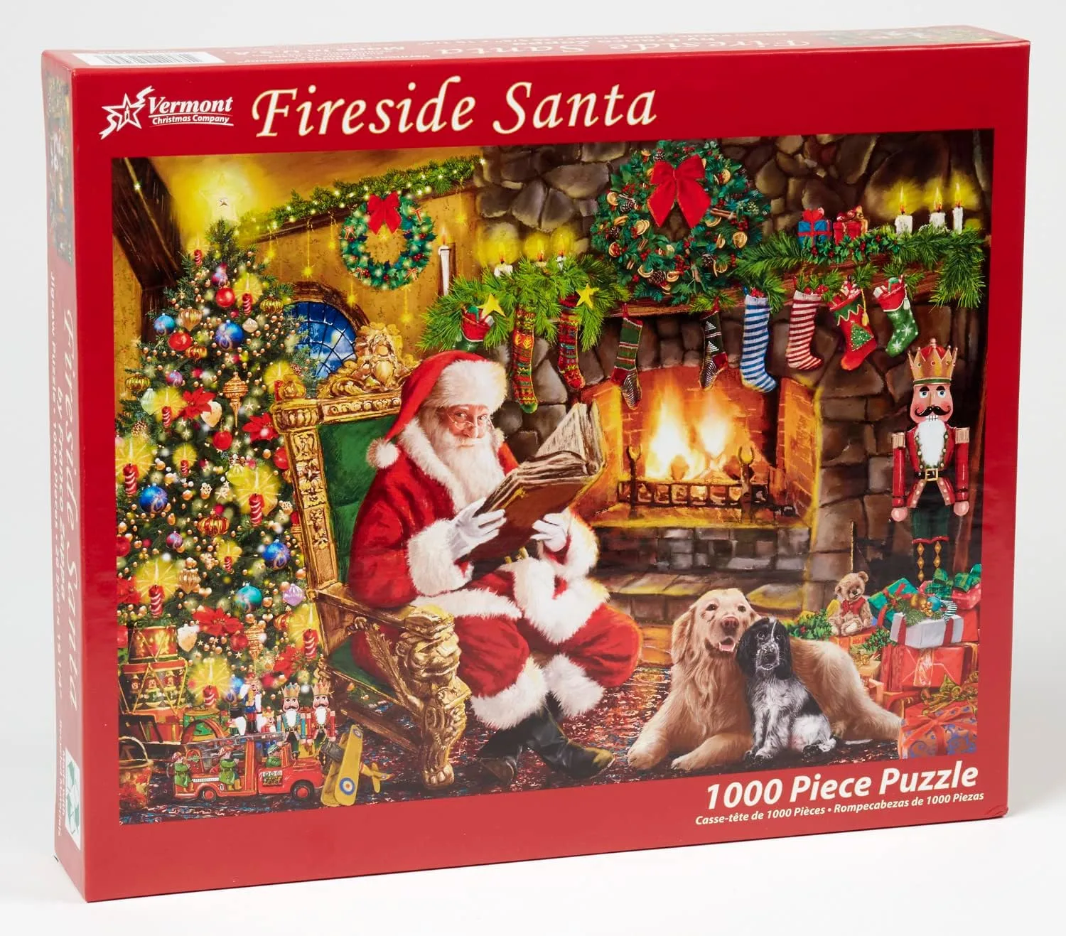 Fireside Santa
