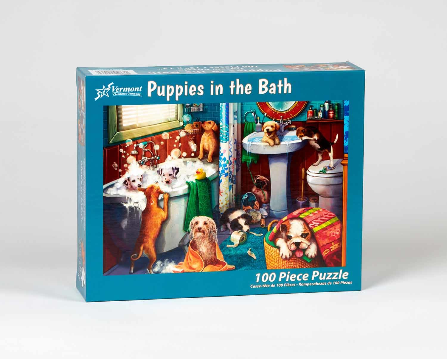 Puppies in the Bath