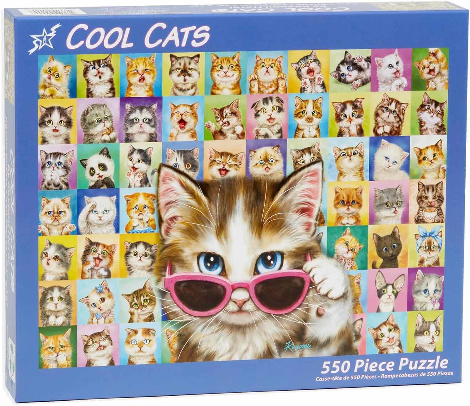 Cool Cats Jigsaw Puzzle  Cats