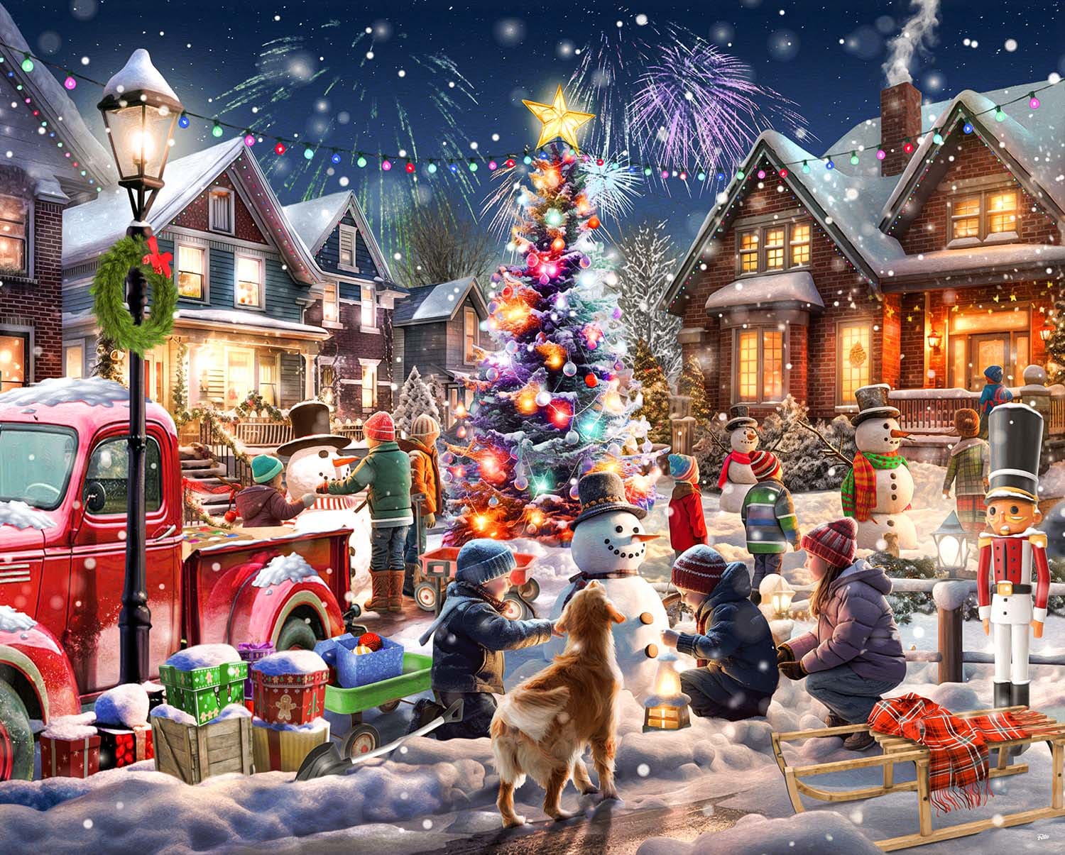 Snowman Contest Christmas