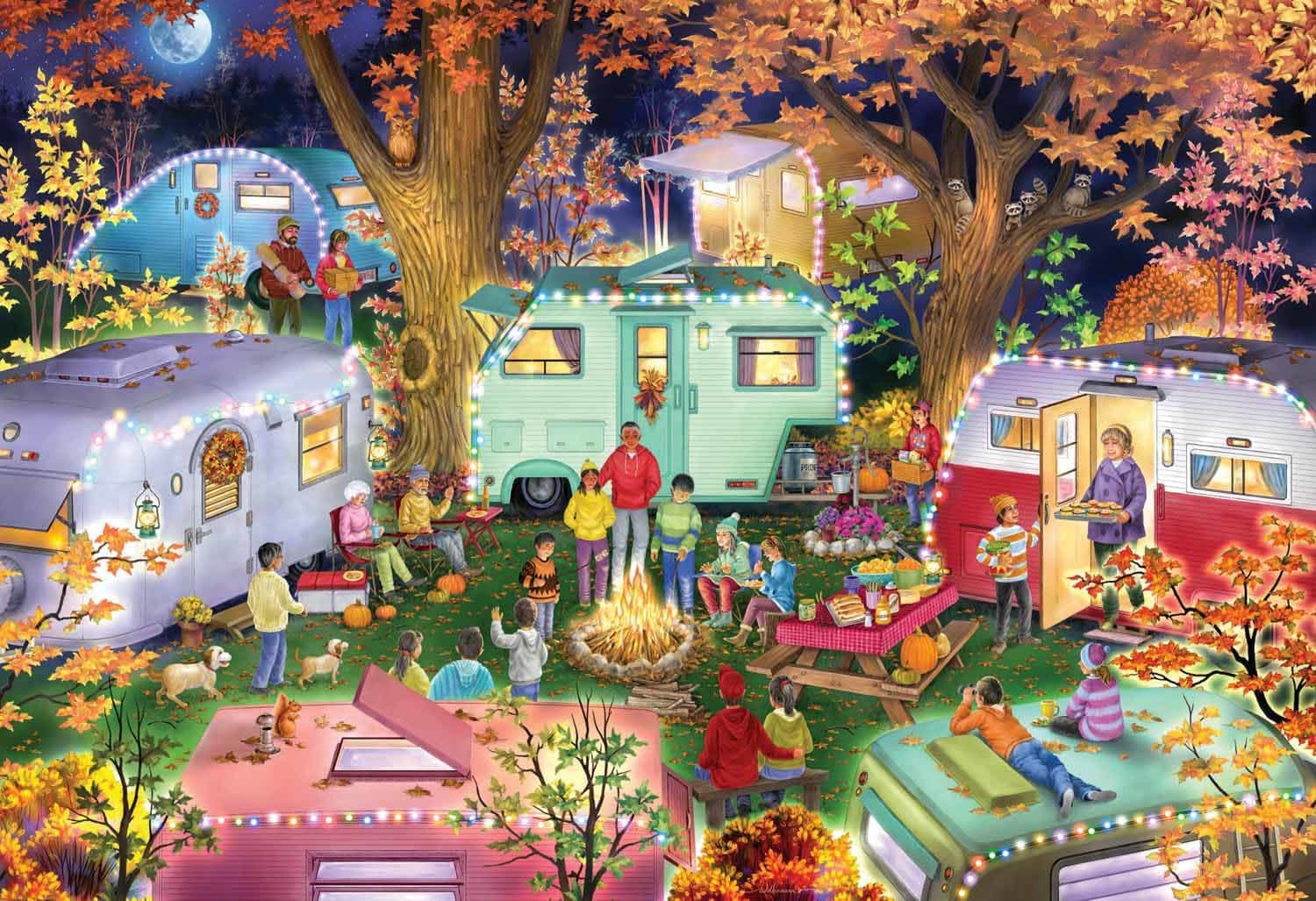 Fall Campers Camping
