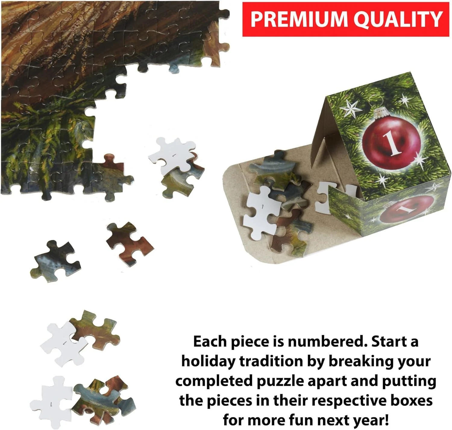 In the Manger Jigsaw Puzzle Advent Calendar - Scratch and Dent