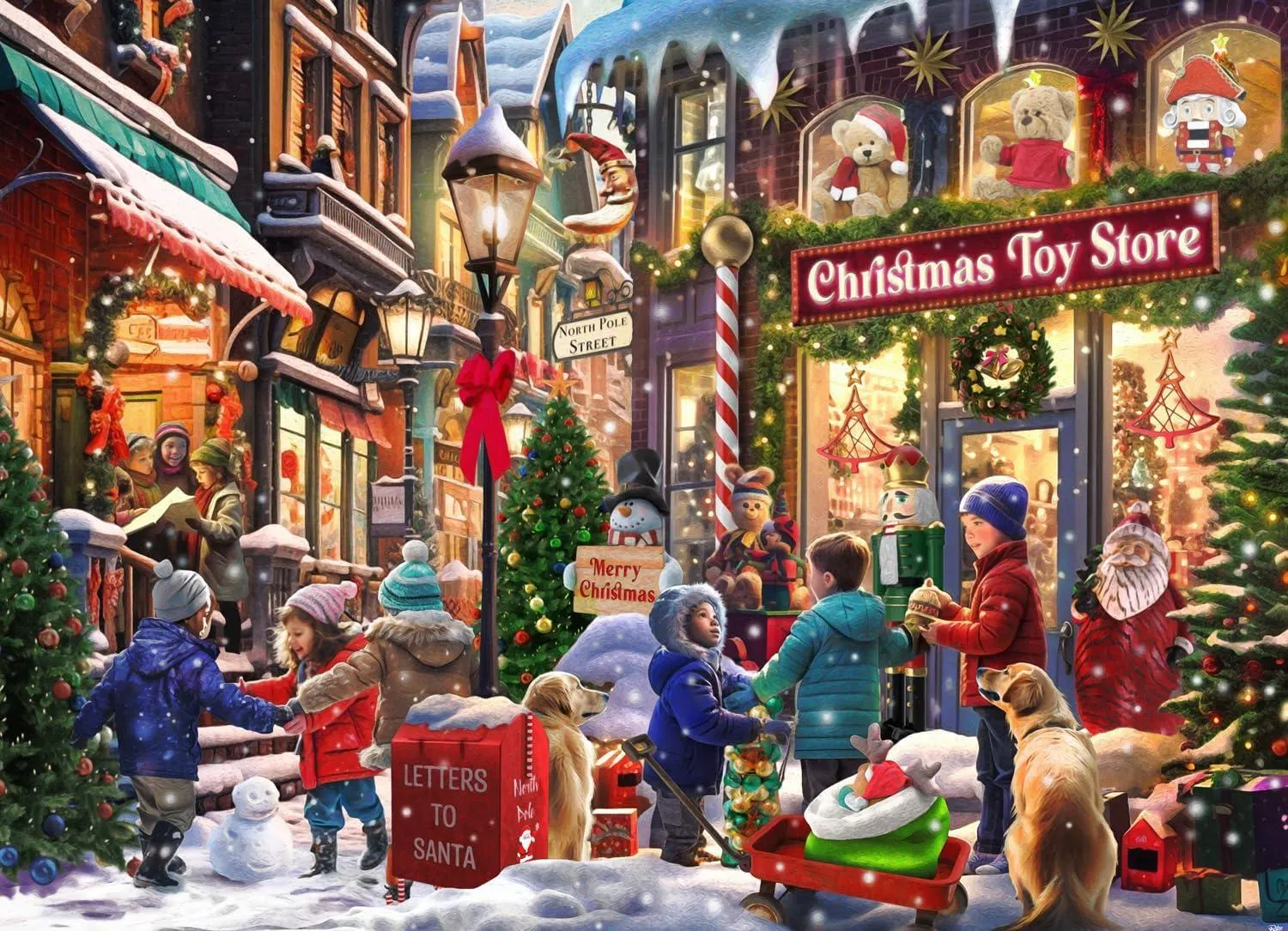 Christmas Toy Store Jigsaw Puzzle Advent Calendar Christmas