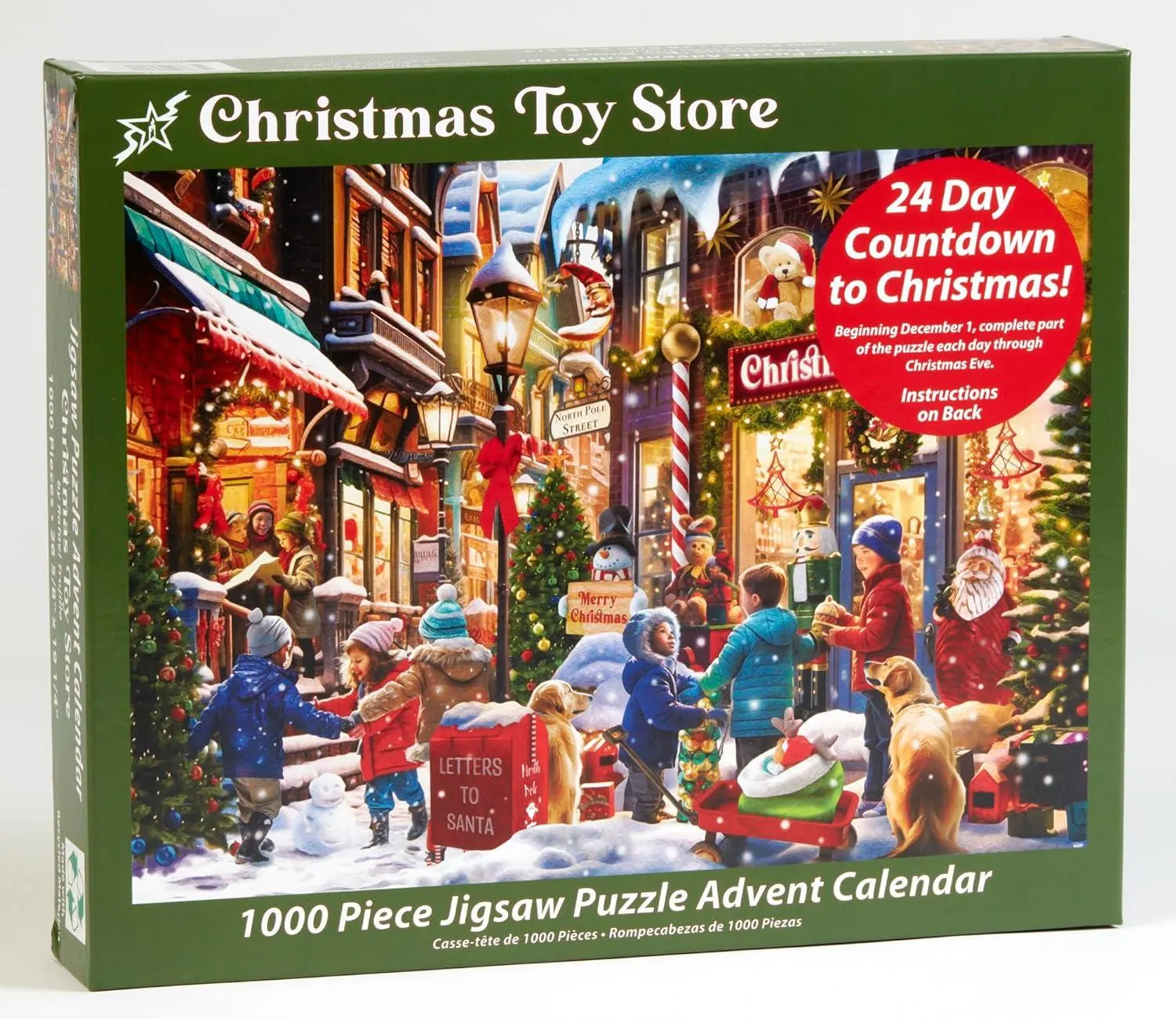 Christmas Toy Store Jigsaw Puzzle Advent Calendar