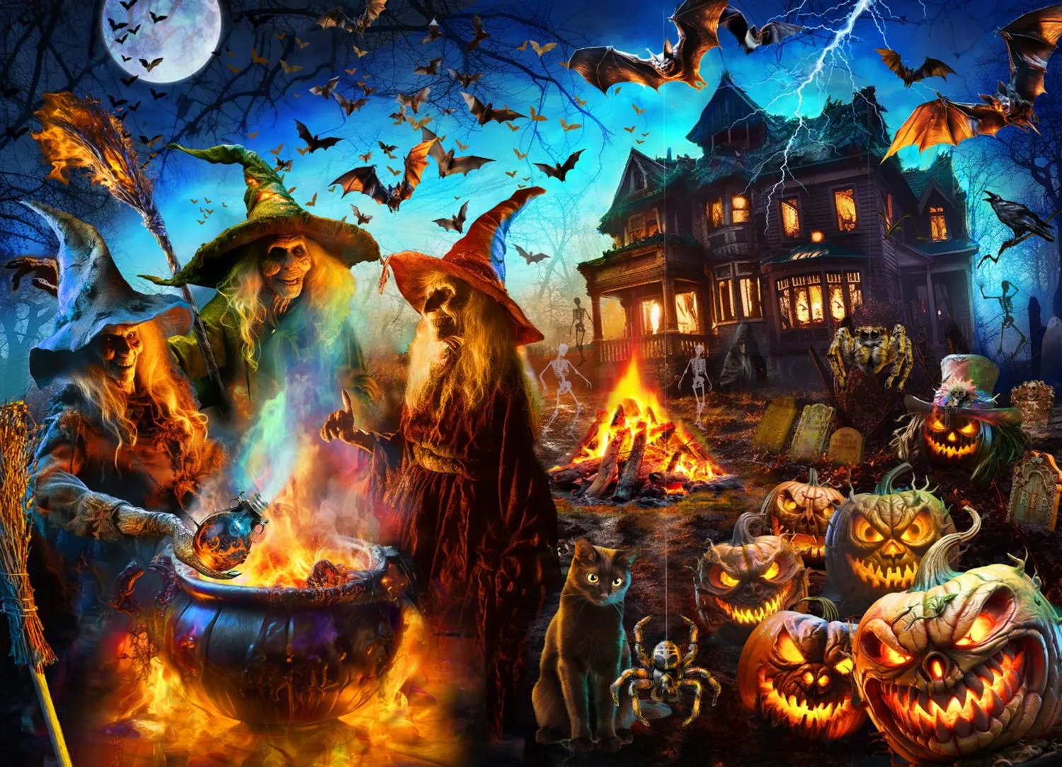 Halloween Witches - Scratch and Dent Halloween