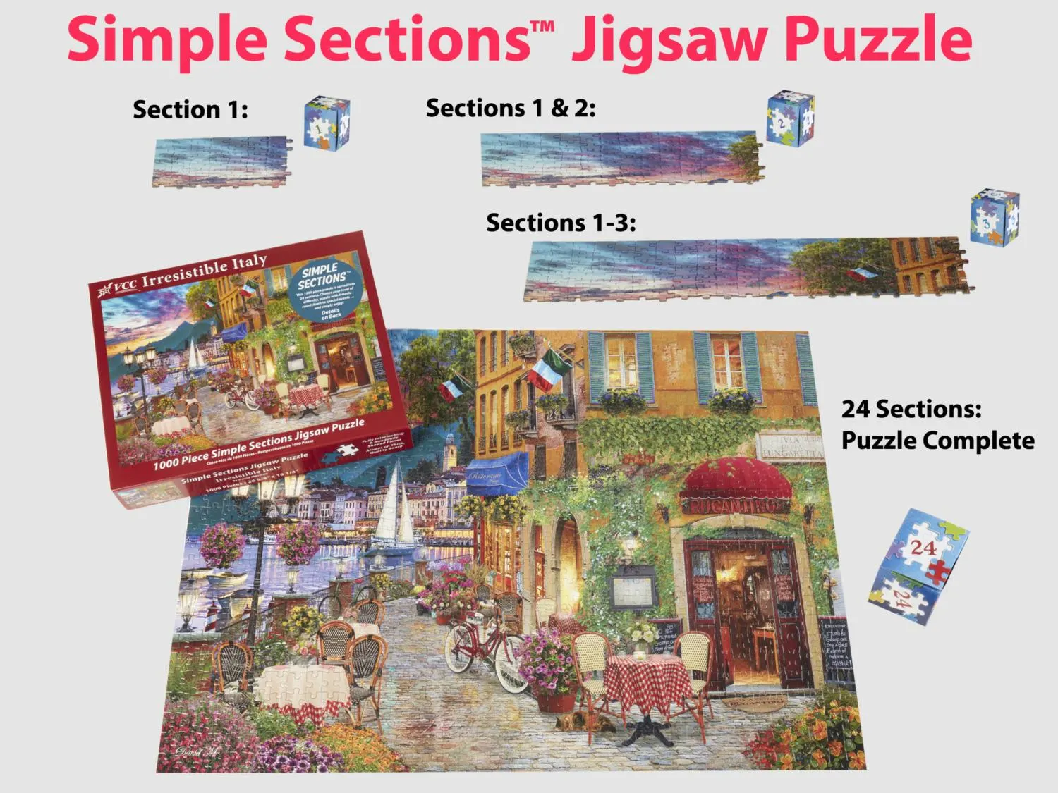 Irresistible Italy Simple Sections