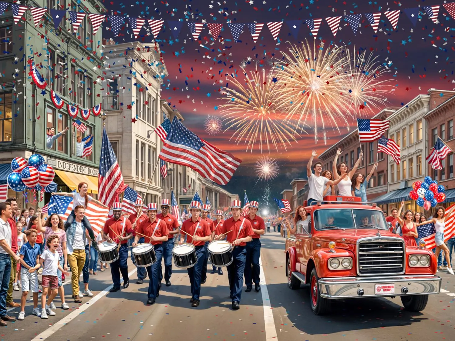 Parade on the 4th Jigsaw Puzzle Fourth of July