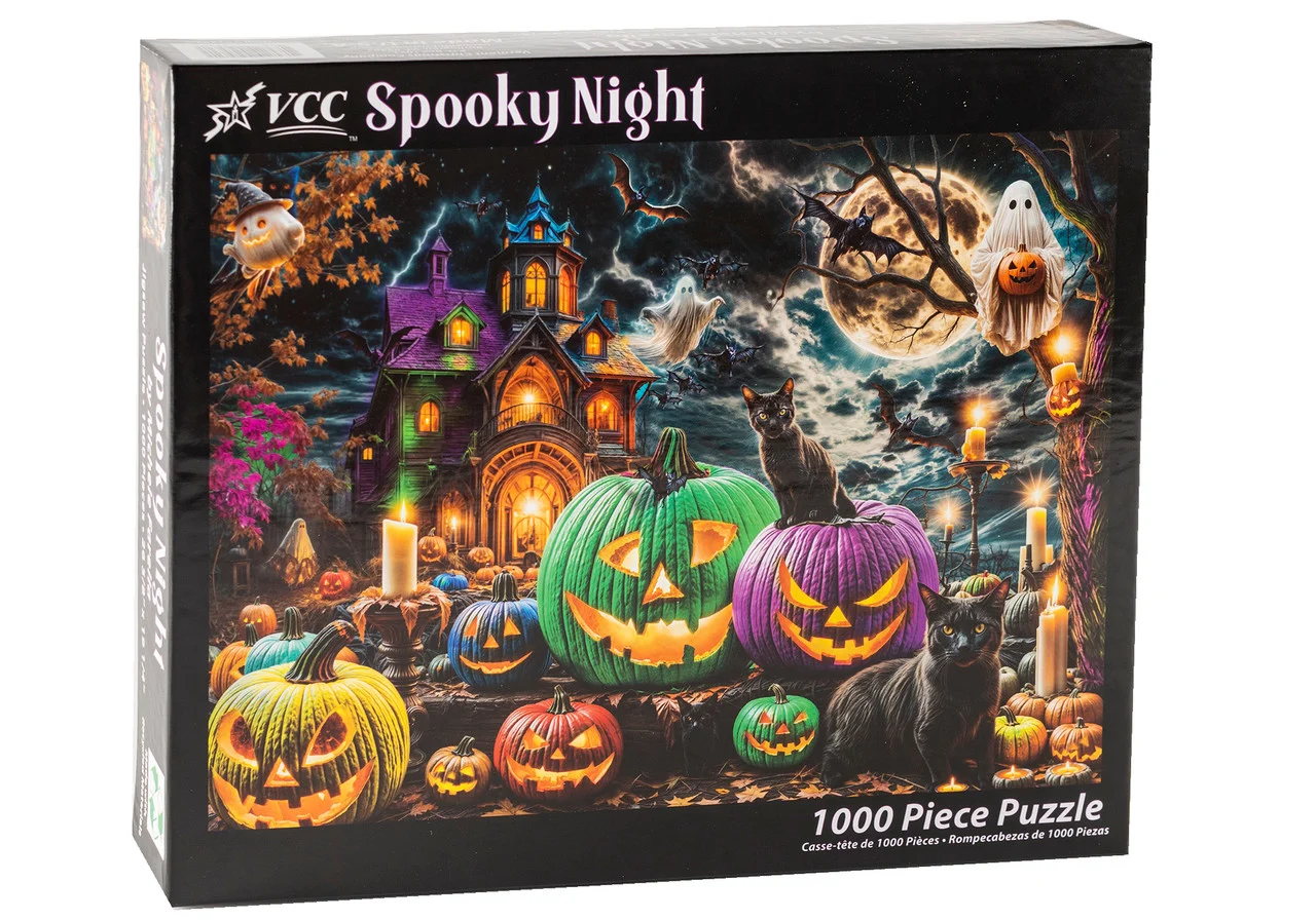 Spooky Night Jigsaw Puzzle Halloween