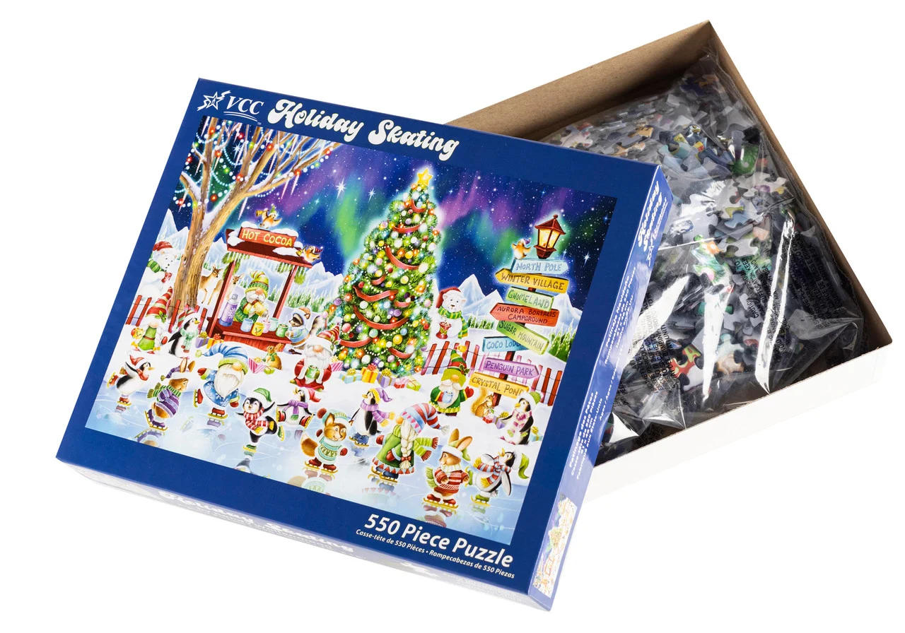 Holiday Skating Jigsaw Puzzle
