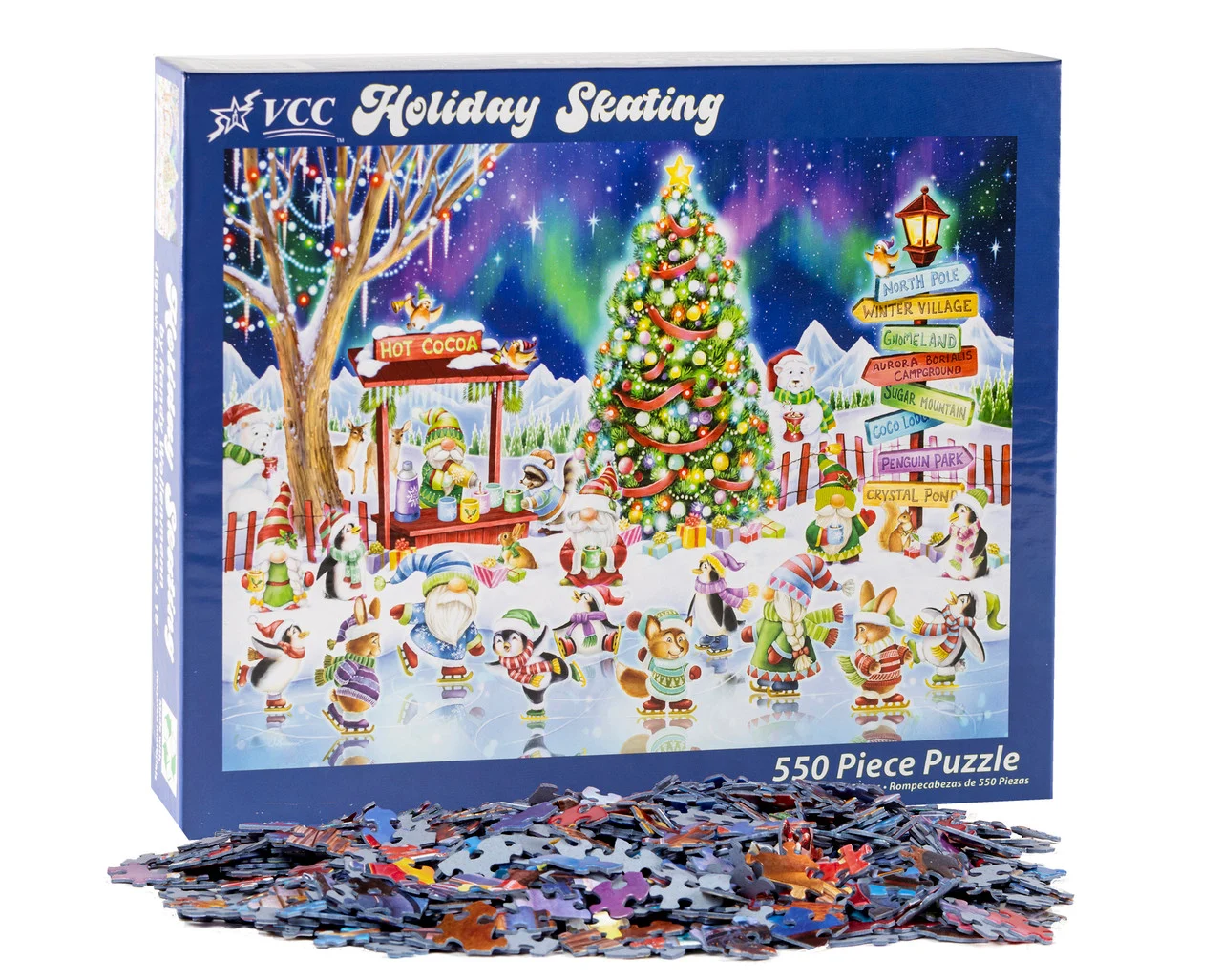 Holiday Skating Jigsaw Puzzle