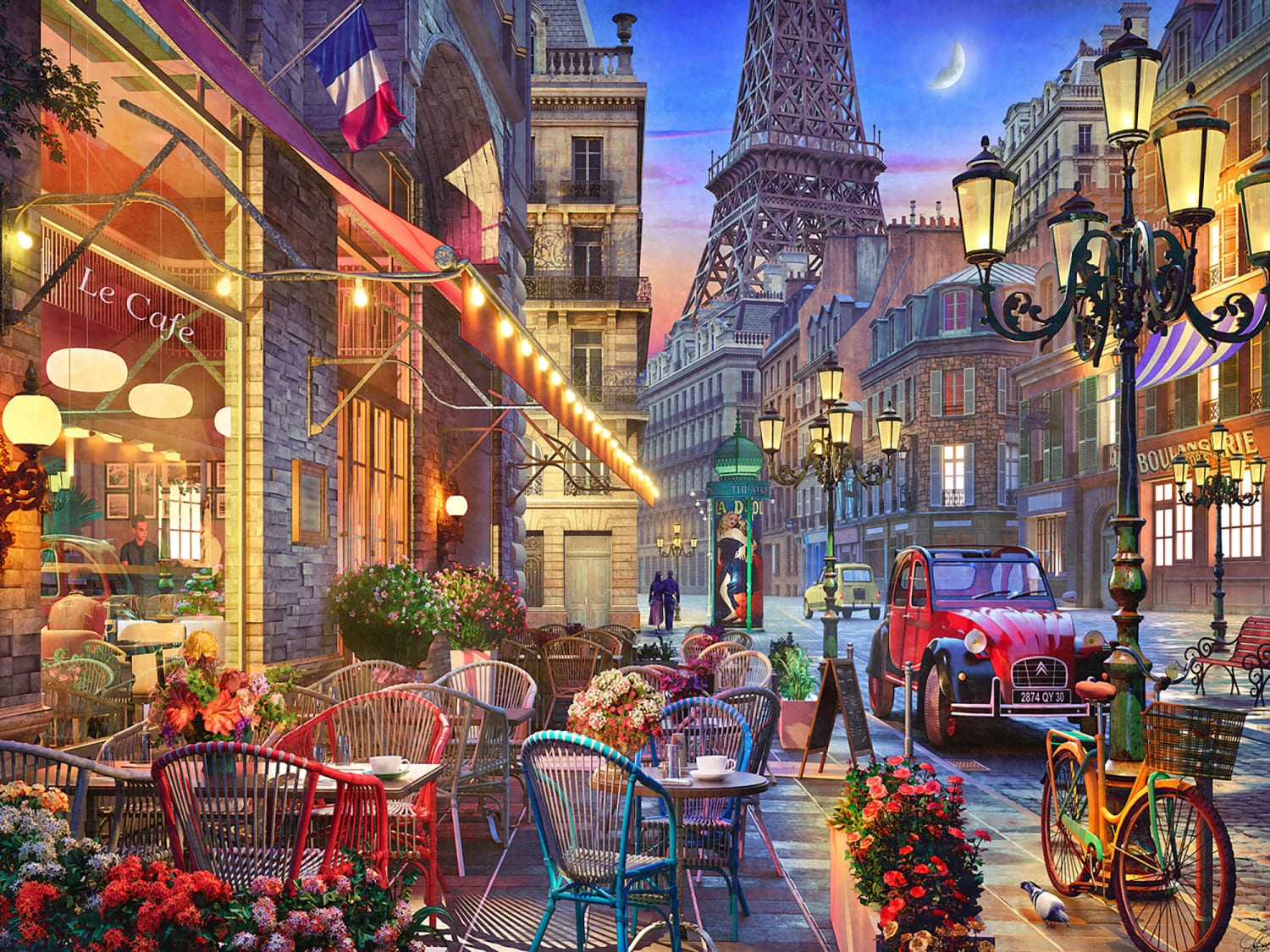 Paris Twilight Travel