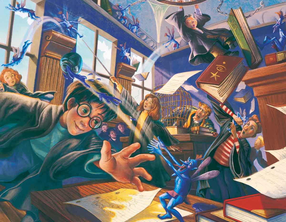 Pixie Mayhem Mini Puzzle Harry Potter Jigsaw Puzzle