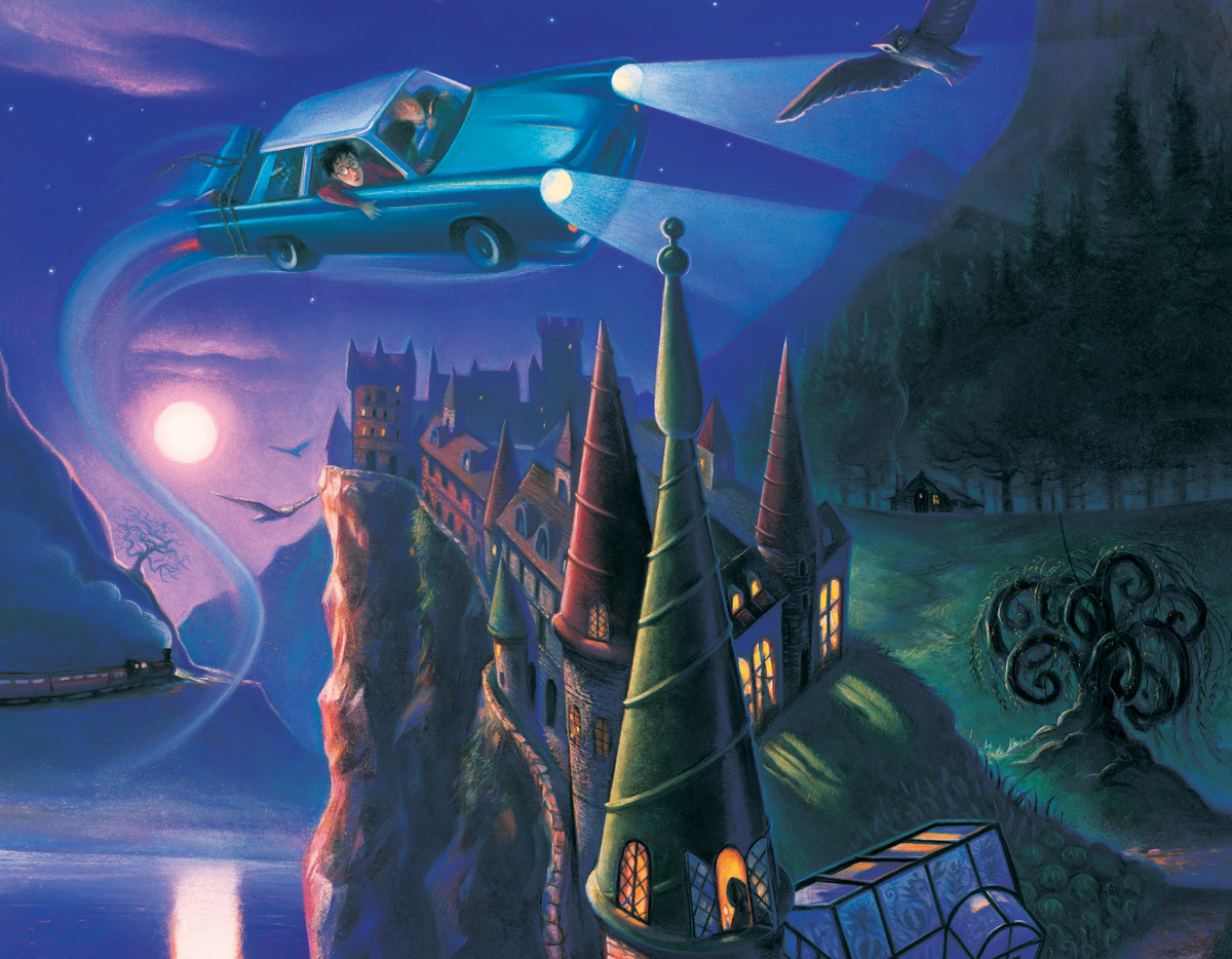 Enchanted Car Mini Puzzle Harry Potter Jigsaw Puzzle