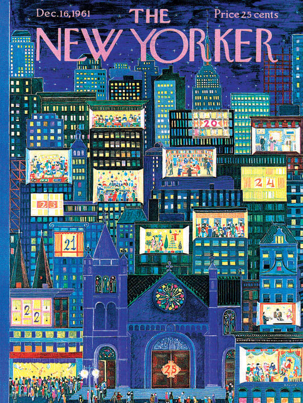 City Advent Calendar Magazines and Newspapers