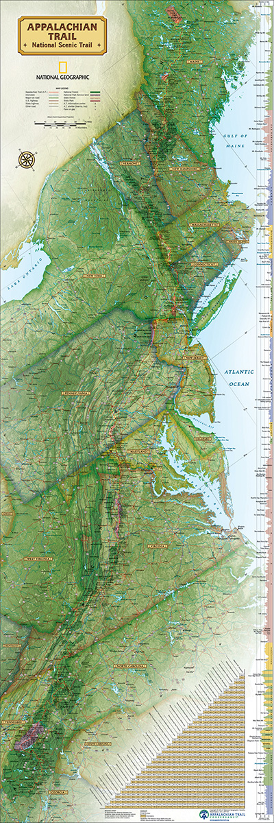 Appalachian Trail Maps & Geography Jigsaw Puzzle