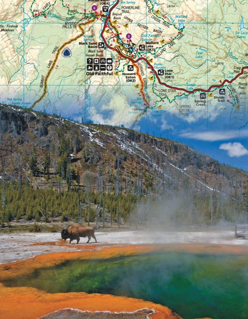 Yellowstone Mini Puzzle Maps & Geography Jigsaw Puzzle