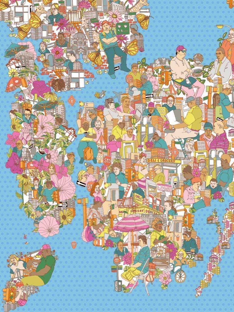 City of Dreamers Maps & Geography Jigsaw Puzzle