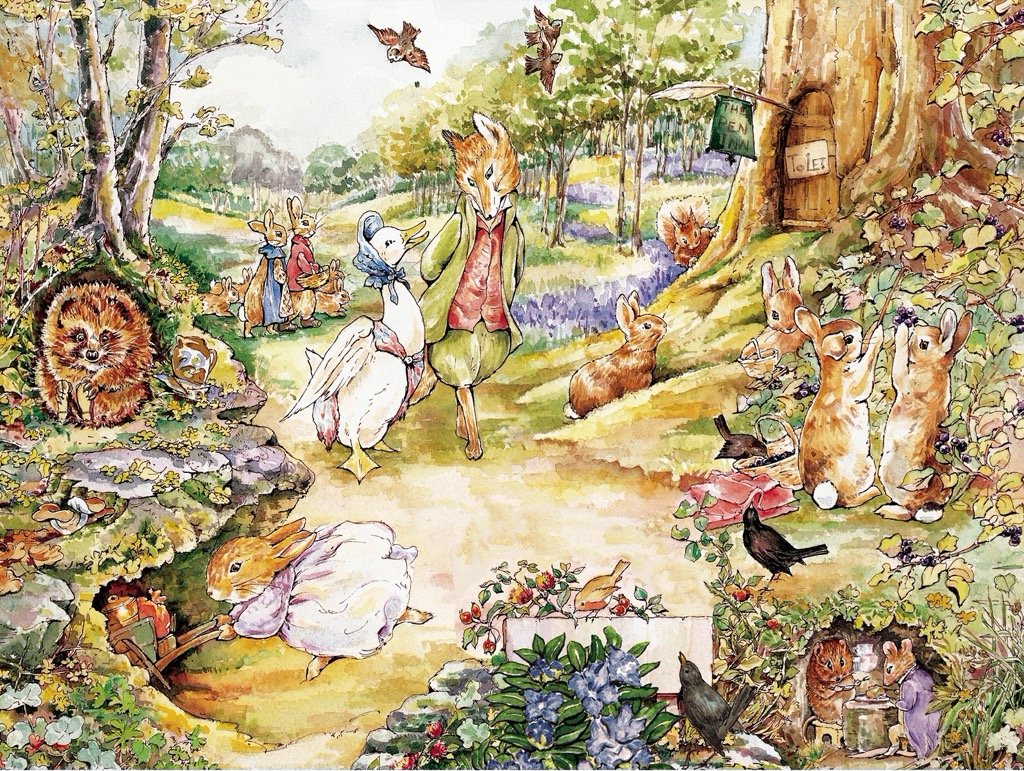 Walk in the Woods Animals Jigsaw Puzzle