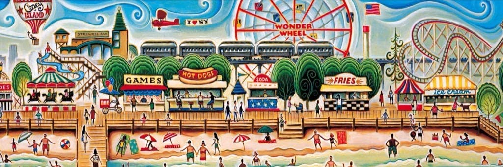 Coney Island Carnival & Circus Jigsaw Puzzle