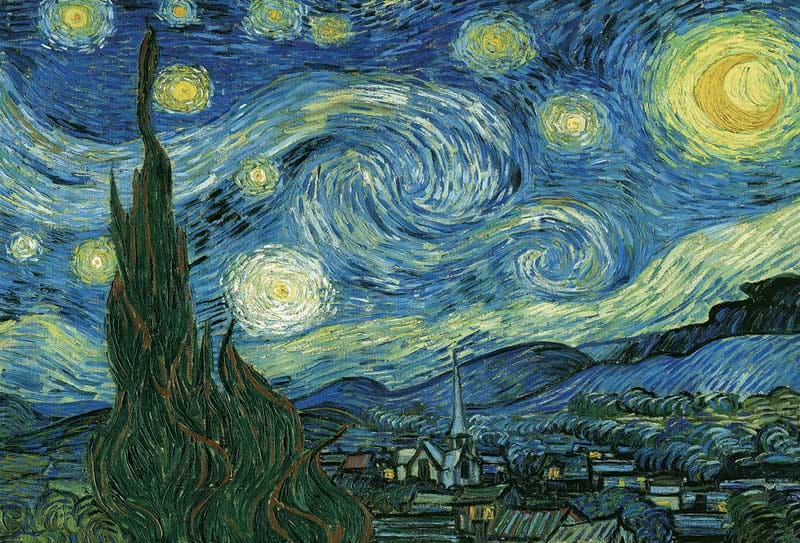 Starry Night by Van Gogh Fine Art