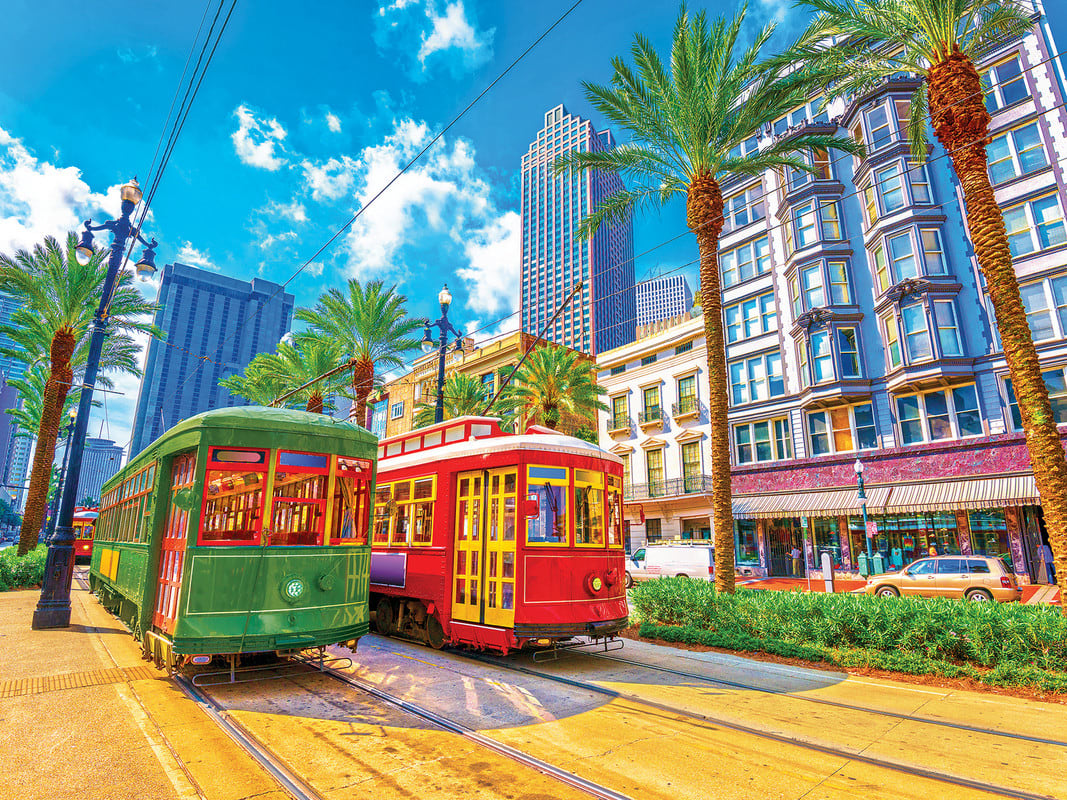 Kodak 550 - New Orleans Streetcars, Louisiana Travel