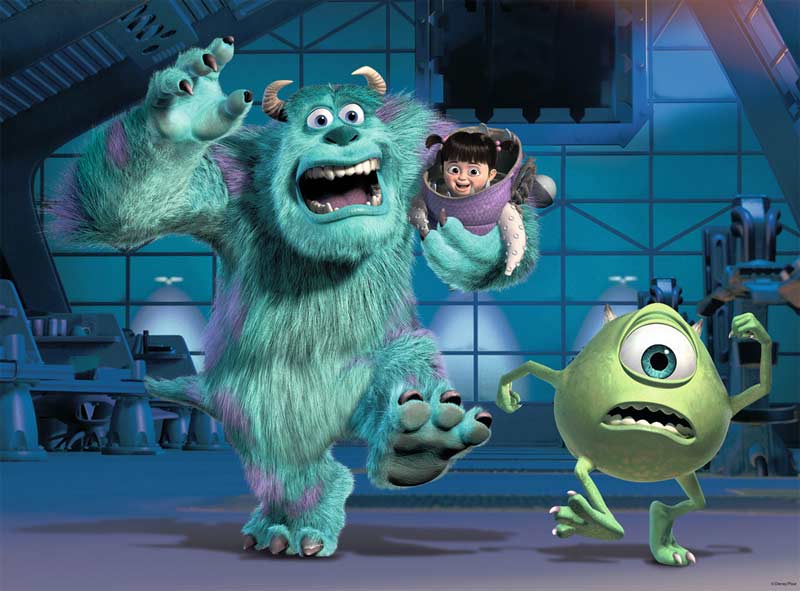 Sully, Mike & Boo Disney Jigsaw Puzzle