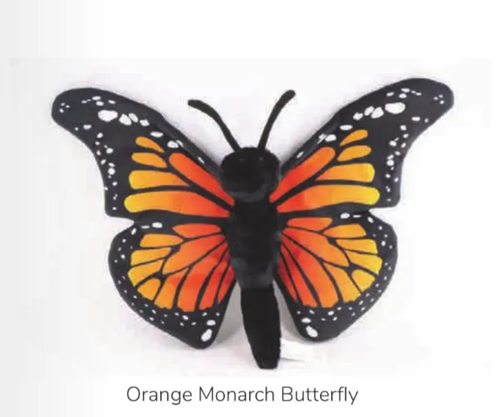 Orange Monarch Butterfly 20"