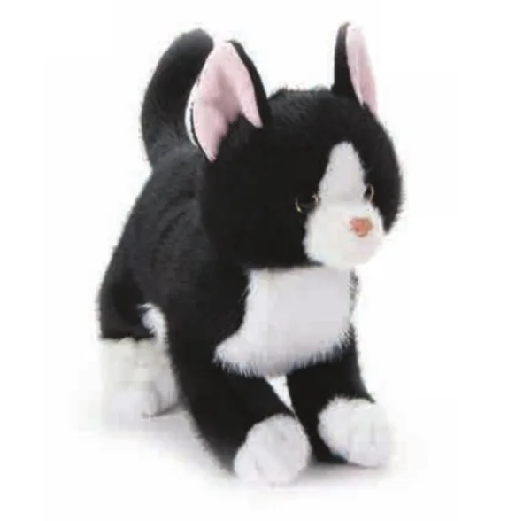 Cat, Black & White 10"
