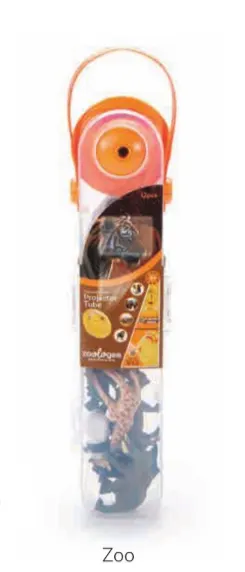 Animal Tube Projector - Zoo Animals